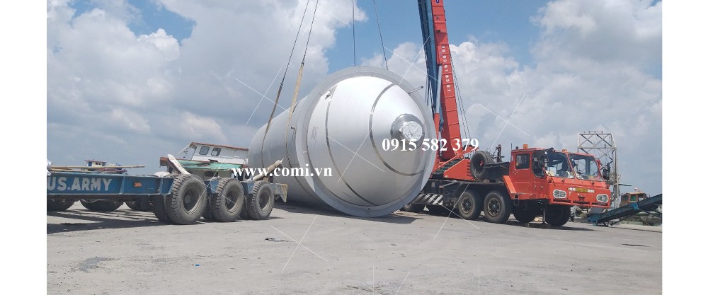 Bia Sài Gòn Miền Tây - Lắp đặt tank lên men